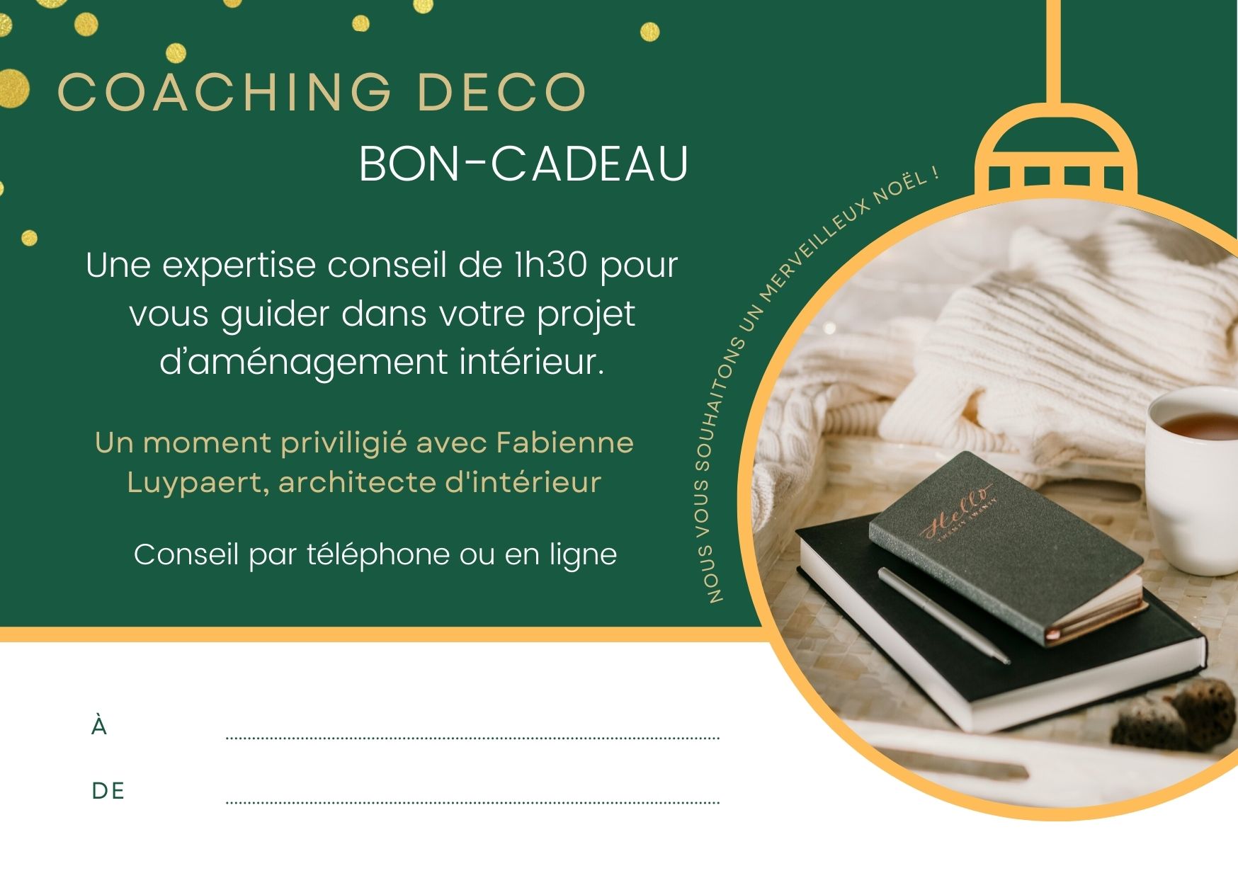 Bon cadeau -Flintérieur
