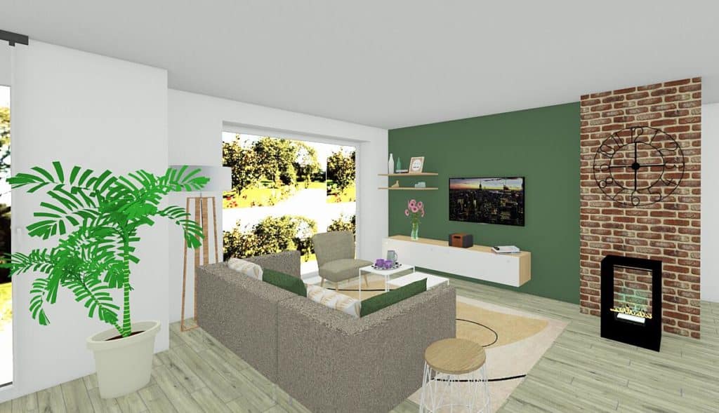 Perspective-projet-aménagement-séjour-flinterieur-Fabienne-Luypaert (1)