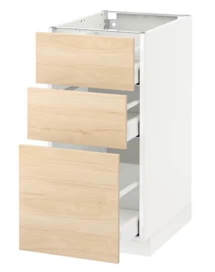 Meuble-bas-3-tiroirs-casserolier-ikea.fr